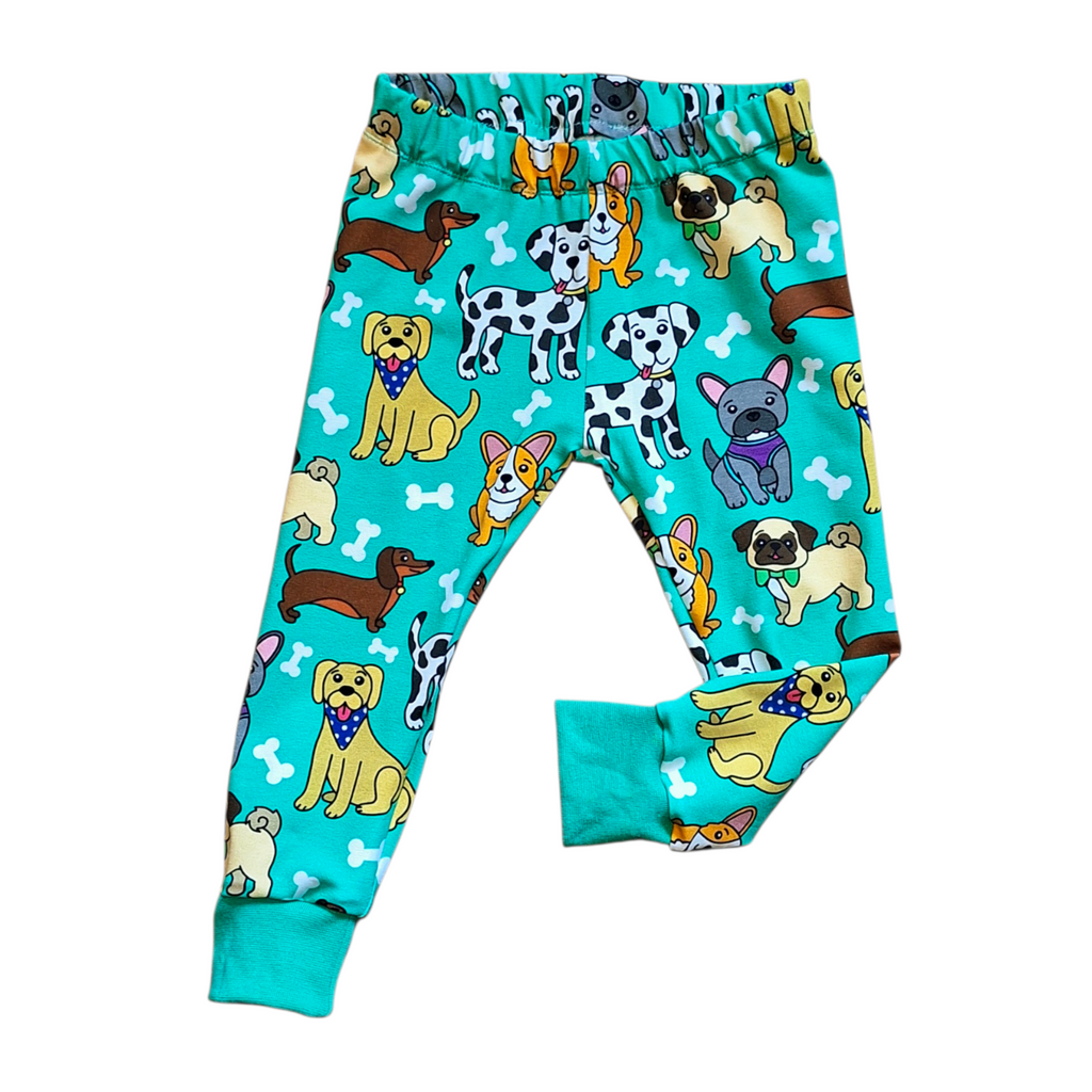 Tiny Dogs cuffed leggings