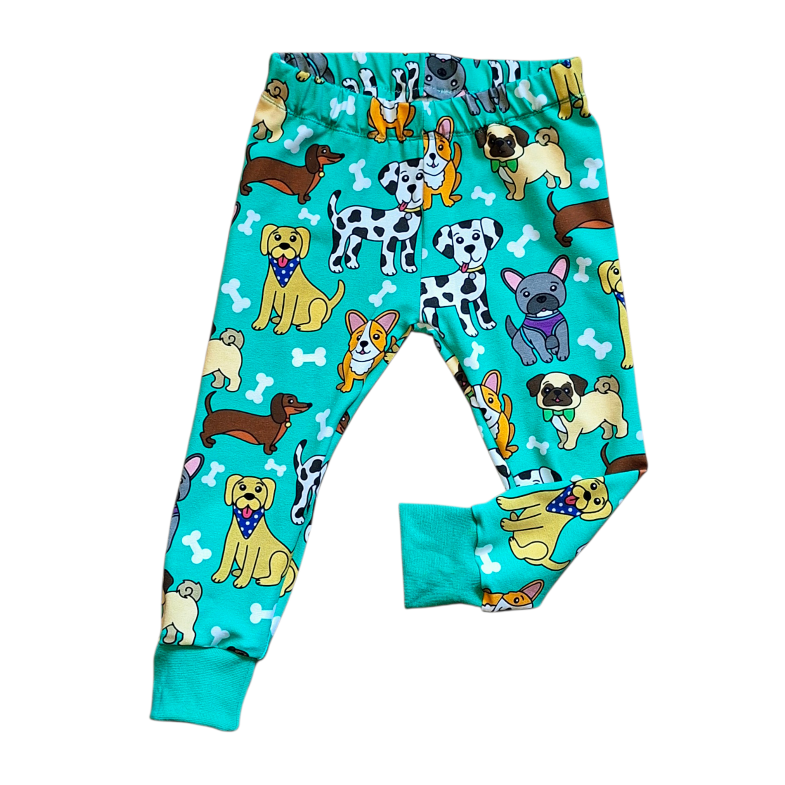 Tiny Dogs cuffed leggings