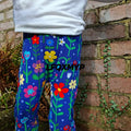 Bright Floral Cross Fit Trousers