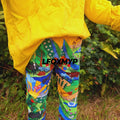 British Wildlife cuffed leggings