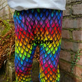 Dragon Scale Cross Fit Trousers