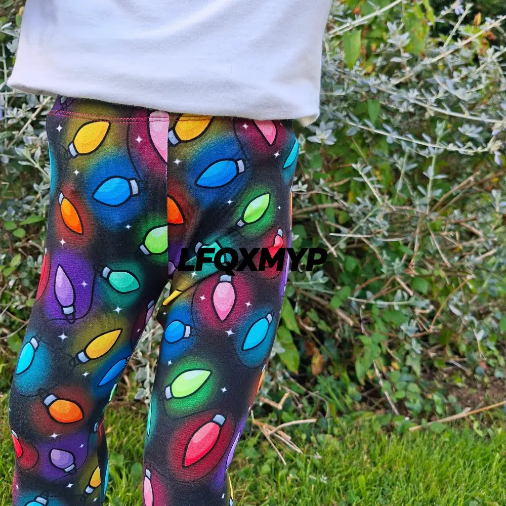 Fairy Lights Cuffed Leggings