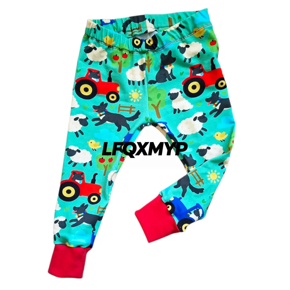 Farm Dog Cuffed Leggings