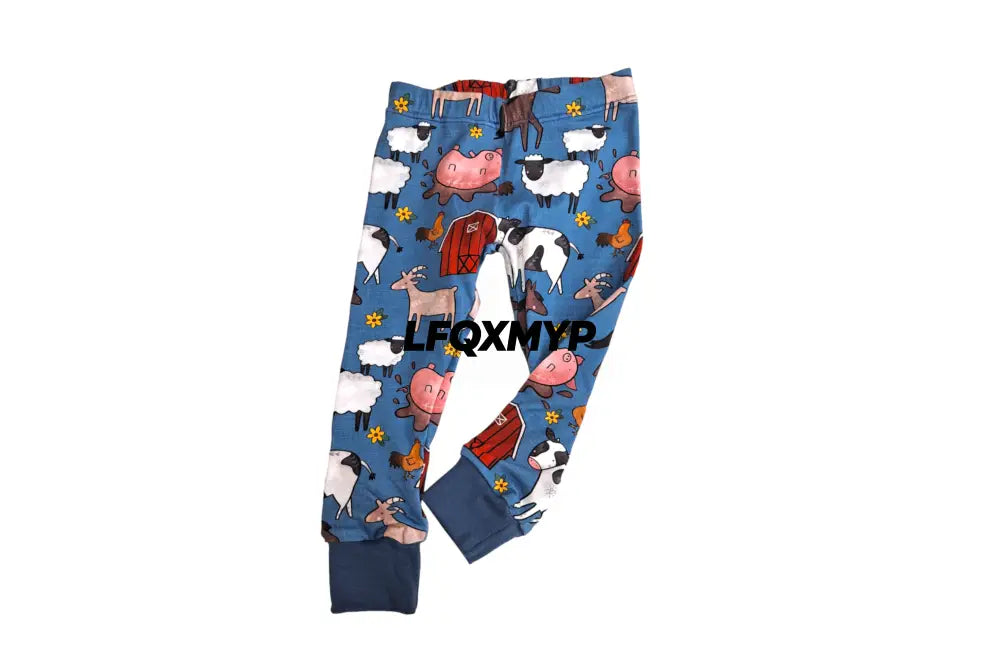 Farmyard Cuffed Leggings