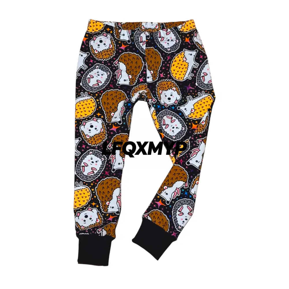 Hedgehog Cuffed Leggings