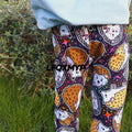 Hedgehog Cuffed Leggings