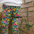 Jurassic Jungle cuffed children’s leggings - Children’s leggings
