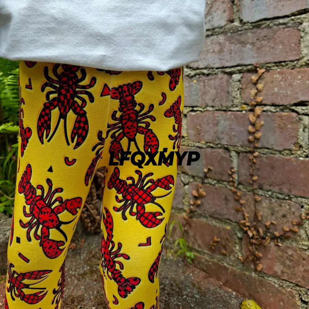 Lobster Cuffed Leggings