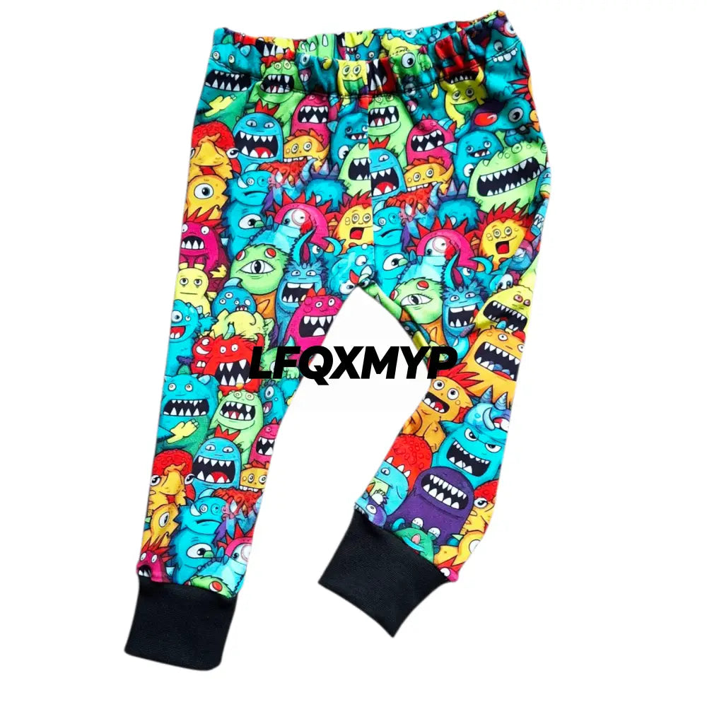 Monster Mash cuffed leggings
