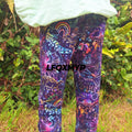 Neon Dinosaur cuffed leggings - Children’s leggings