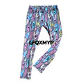 Retro Dash Hemmed Leggings