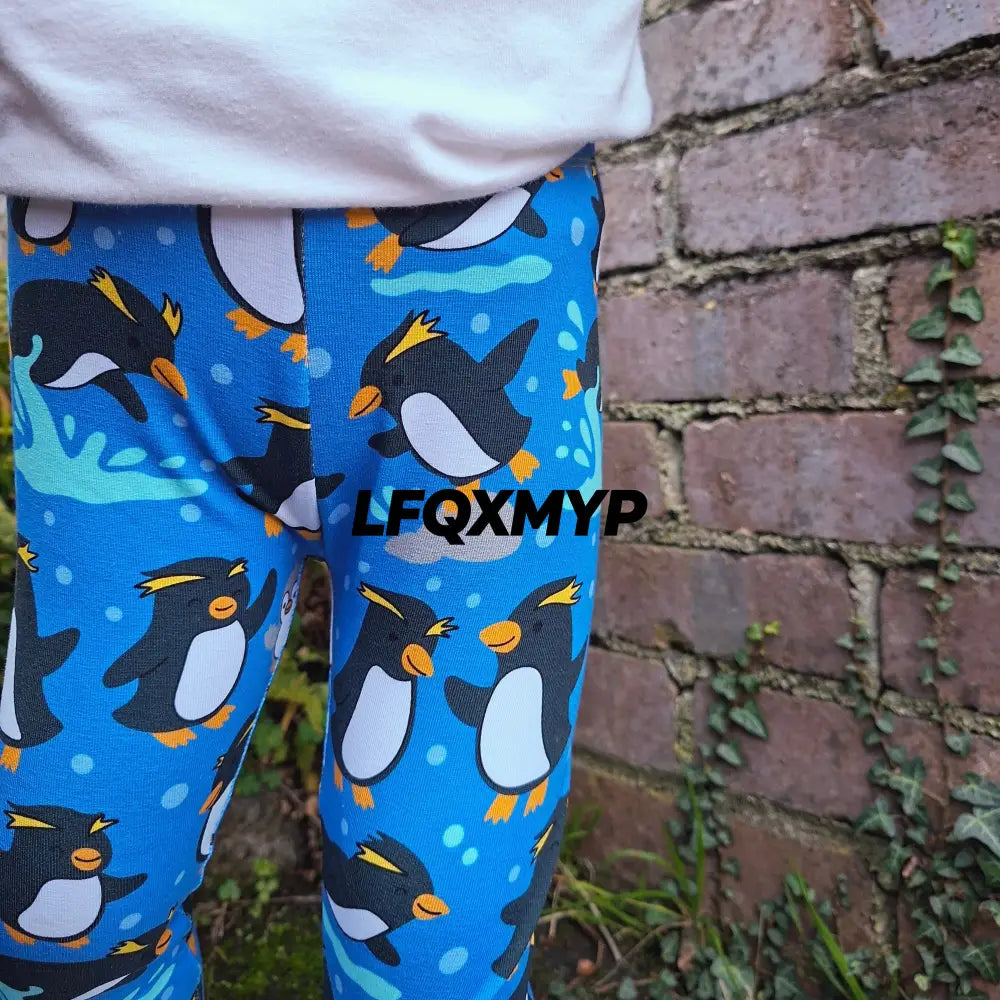 Rockhopper Penguin Cuffed Leggings