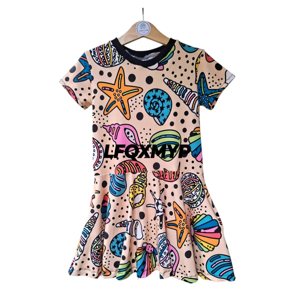 Seashell Twirly Dress - Twirly dress