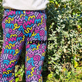 Squiggle Cuffed Leggings