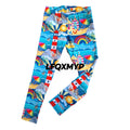 Summer Holiday Hemmed Leggings