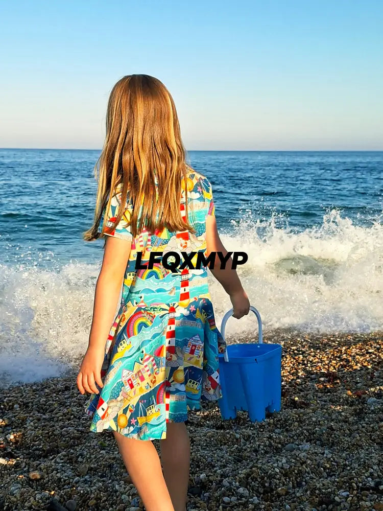 Summer Holidays Twirly Swirly Dress