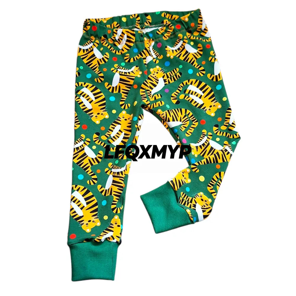 Tiger cuffed leggings for children - Children’s leggings