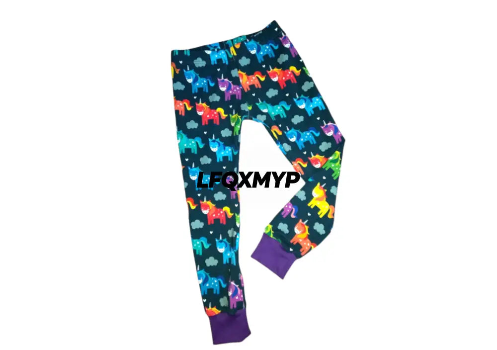 Unicorns Cuffed Leggings