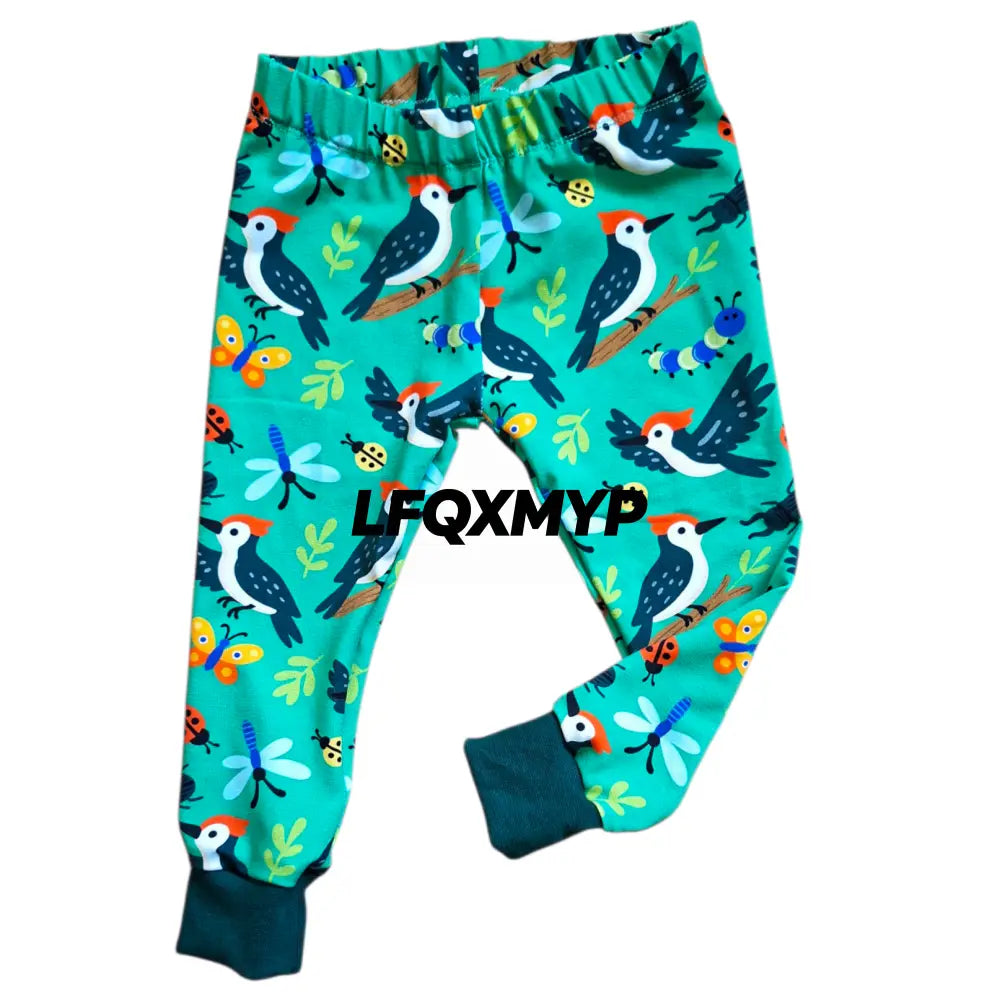 Woodpecker Cuffed Leggings